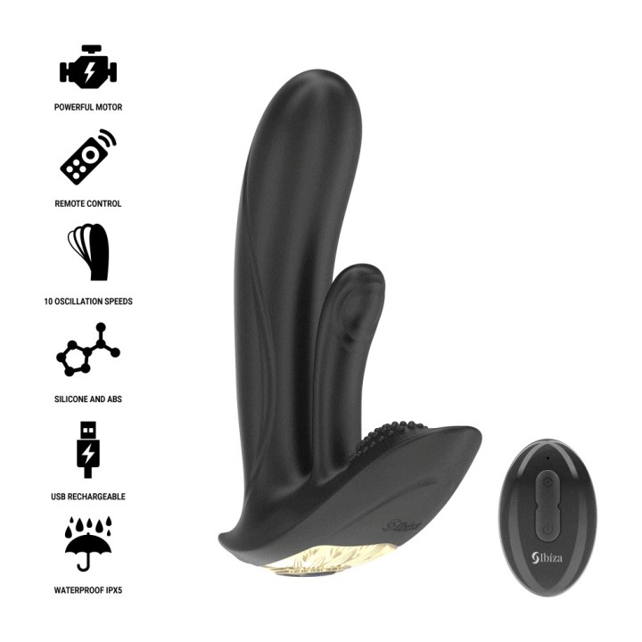 IBIZA TECHNOLOGY Vibrator wearable de punctul G și clitoris