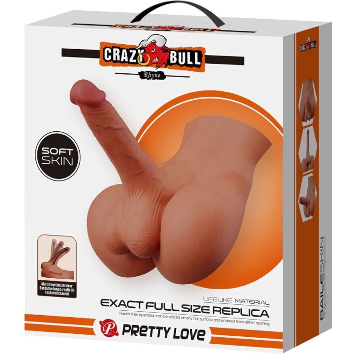 CRAZY BULL Valósdi hátsó maszturbátor RHYNE D-242727