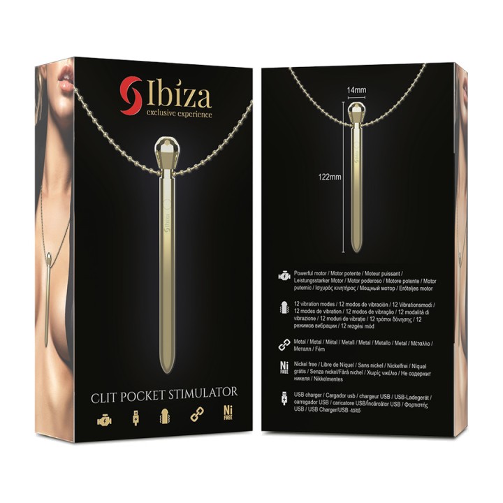 IBIZA TECHNOLOGY Stimulateur de clitoris discret poche en