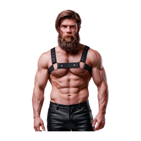 adjustable men's neoprene chest harness attitude-44060