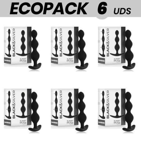 kit com 6 correntes de bolas anais ecopack-rupert 10 cm