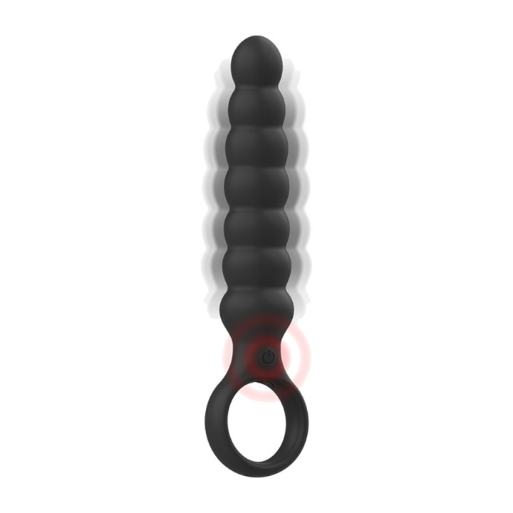 BLACKSILVER Analný vibrátor z silikonu s vysokou výkonosťou