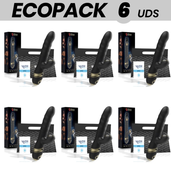IBIZA TECHNOLOGY Pack de 6 vibromasseurs clitoridiens avec