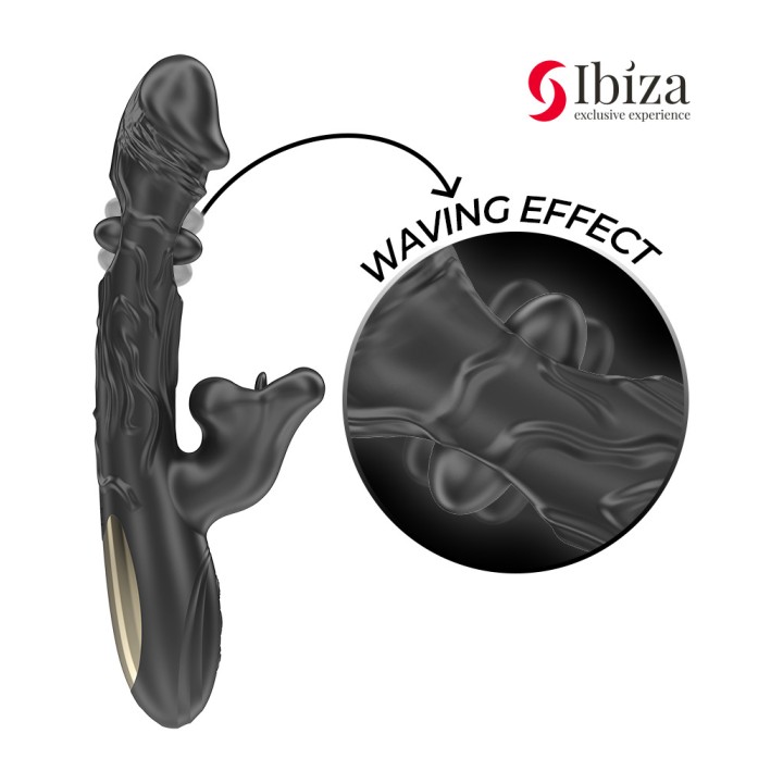 IBIZA TECHNOLOGY Klitorisvibratör med kyss-effekt och