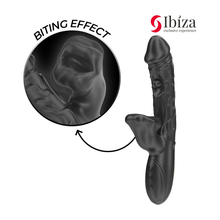 IBIZA TECHNOLOGY Vibrátor a stimulátor klitorisa s efektom
