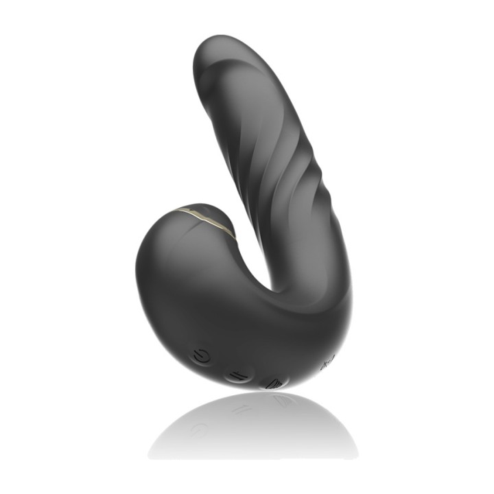 IBIZA TECHNOLOGY Clitoral vacuum vibrator with vertical