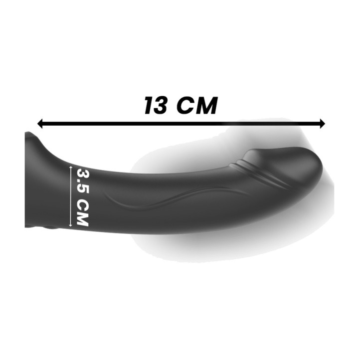 IBIZA TECHNOLOGY Vibrator strapless with pulsator and remote