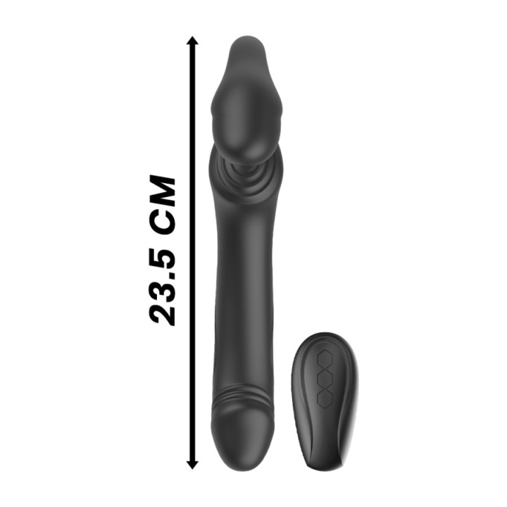 IBIZA TECHNOLOGY Vibrator strapless with pulsator and remote