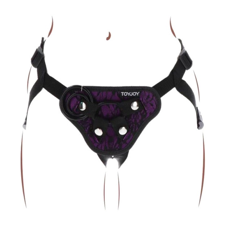 GET REAL Arnês strap-on de encaje pentru dildo LACE D-234615