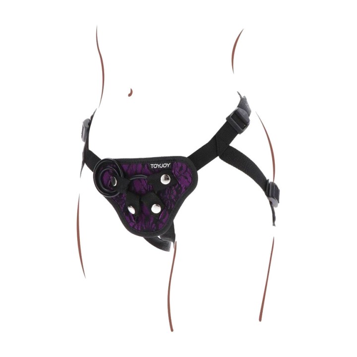 GET REAL Cinto strap-on de renda para pênis artificial LACE