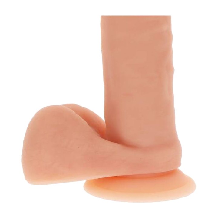 GET REAL Realistisk silicon dildo med testikler 20,5 CM