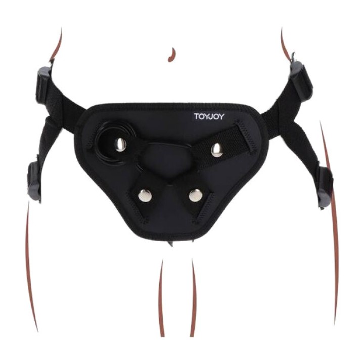 GET REAL Strap-on-sele til dildo DELUXE D-234617
