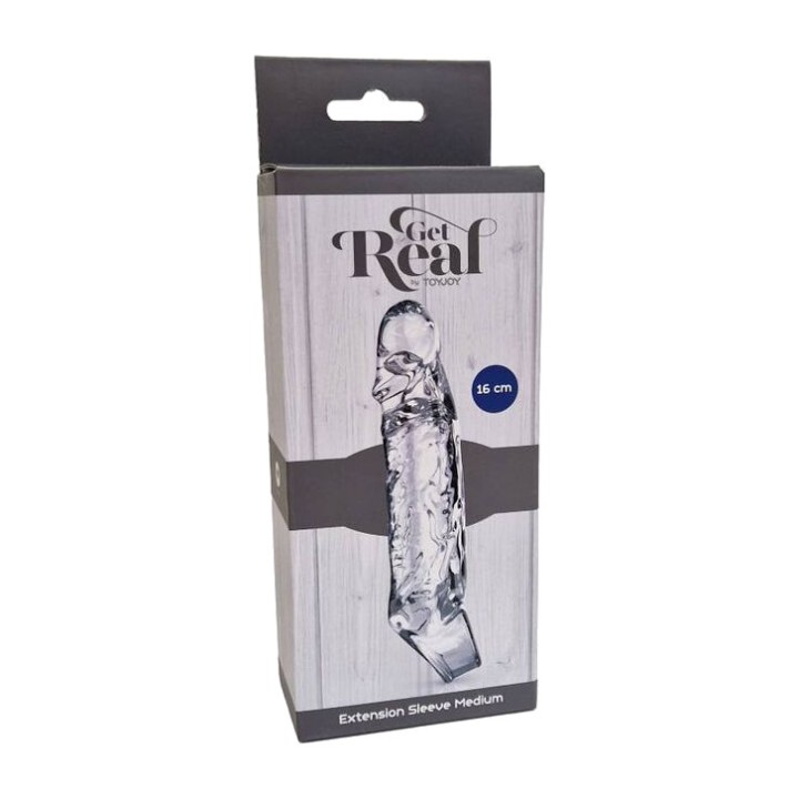 GET REAL Middelgrote penishulpmiddel 16 CM D-234611