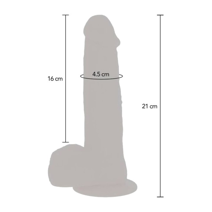 GET REAL Dildo vibrant avec billes rotatives D-234608