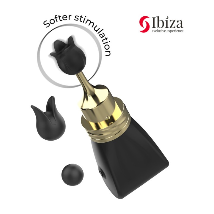 IBIZA TECHNOLOGY Stimulator set with bow shape and 3 heads