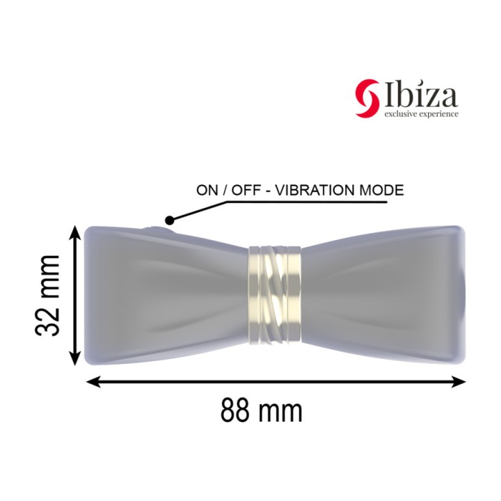 IBIZA TECHNOLOGY Stimulator set with bow shape and 3 heads