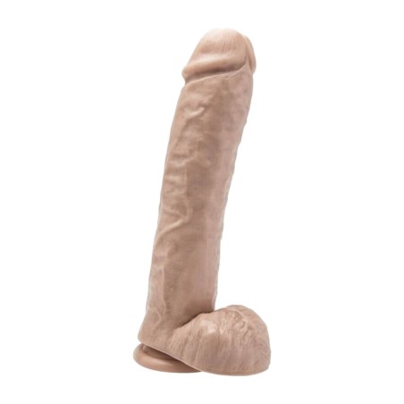 realistisk dildo med testikler 28 cm