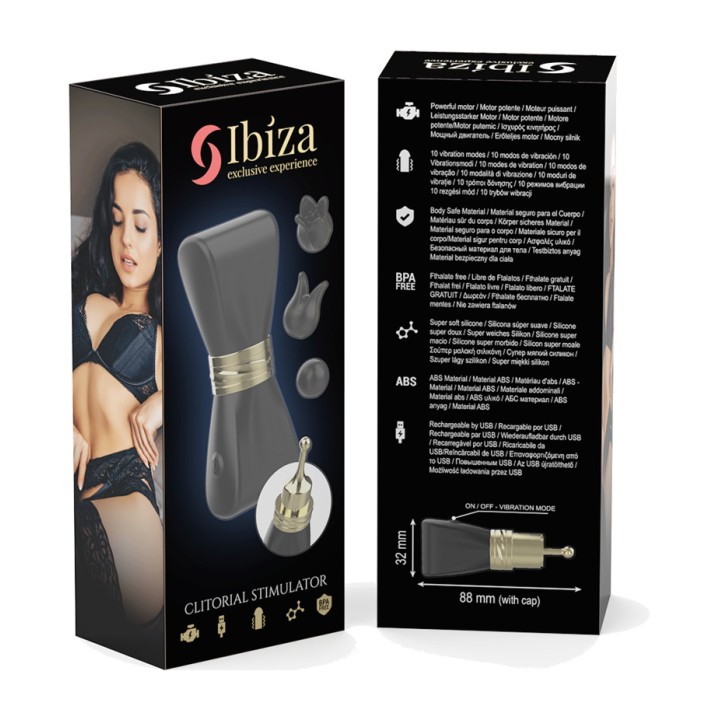 IBIZA TECHNOLOGY Stimulatörsset i form av släck med 3