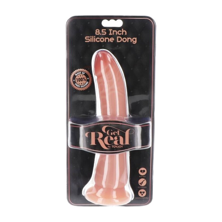 GET REAL Dildo realista de silicone 21 CM D-234597