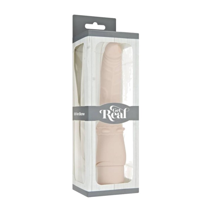 GET REAL Realistický vibrátor CLASSIC SMOOTH D-234540VAR