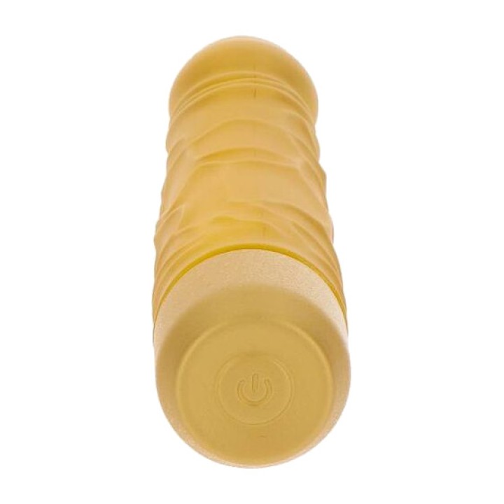 GET REAL Realističen vibrators GOLD-DICKER-ORIGINAL D-234594