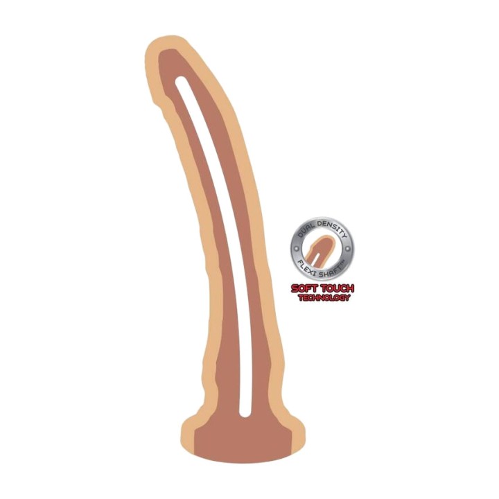 GET REAL Dildo réaliste à double densité 23,5 CM D-234591