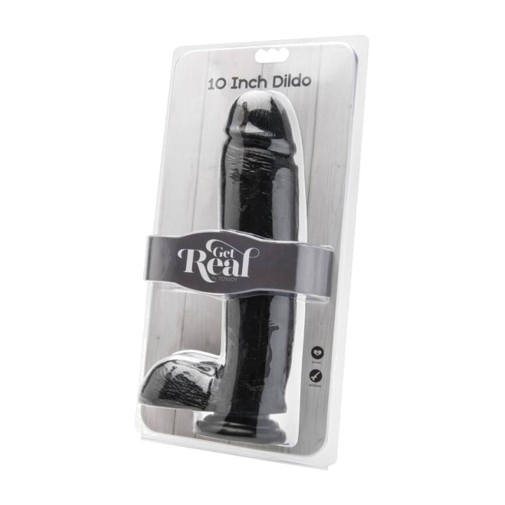 GET REAL Realistischer Dildo mit Eiern 25,5 CM D-234570VAR