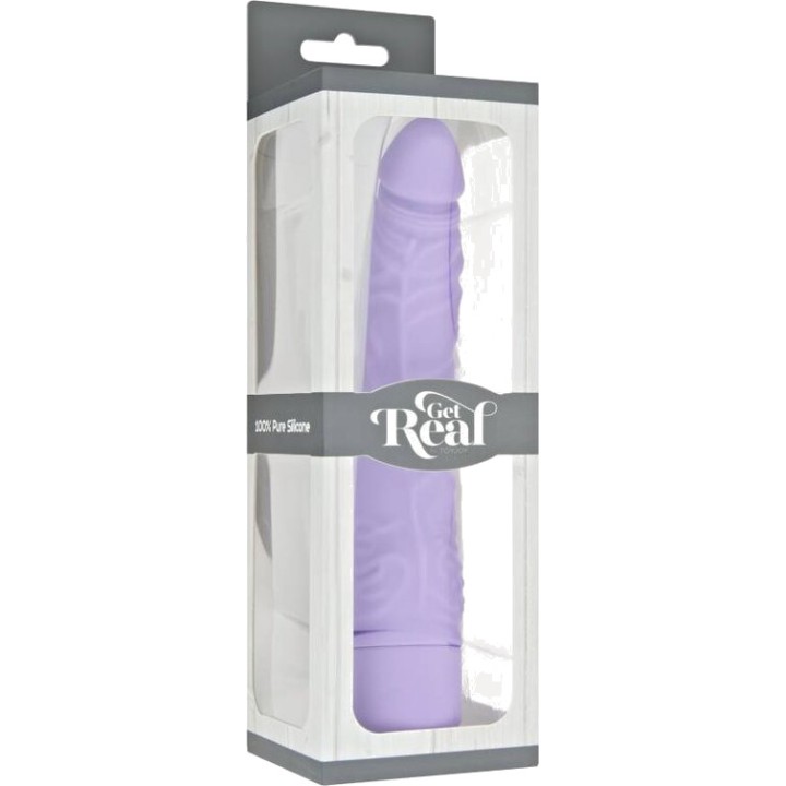 GET REAL Valózsa vibrátor CLASSIC SLIM D-234547VAR