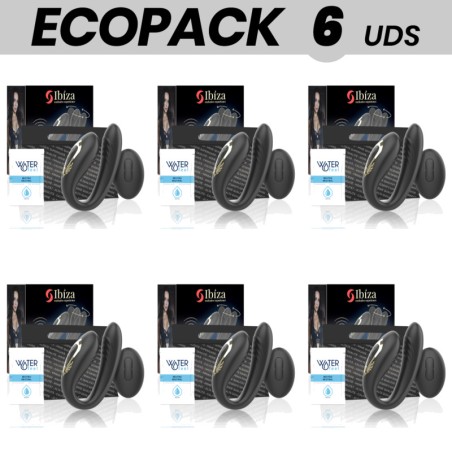 pack med 6 dobbelt vibratører i klammerform med rotation og vibration ecopack