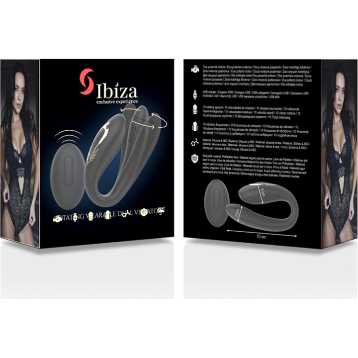 IBIZA TECHNOLOGY Pinces double avec rotation et vibration à