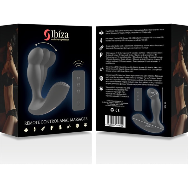 IBIZA TECHNOLOGY Analvibratormedbevägelseochdistanskontroll