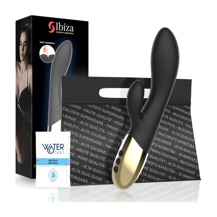 IBIZA TECHNOLOGY Super soft to the touch rabbit vibrator
