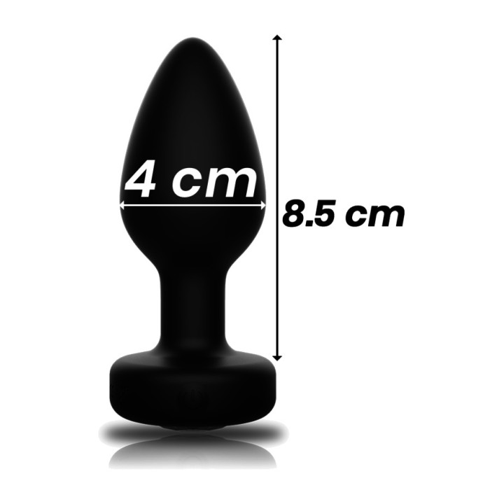 IBIZA TECHNOLOGY Plug anal vibrator cu control remote 42323
