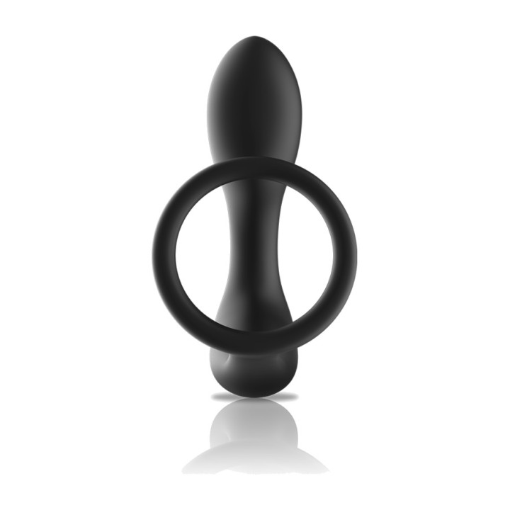 BLACKSILVER Masajeador anal vibrator de silicono recarcabil