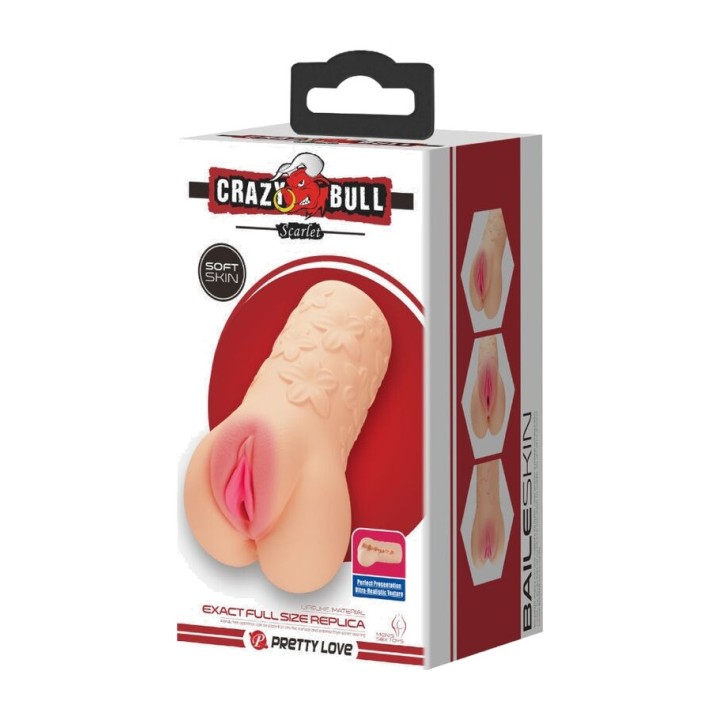 CRAZY BULL Mandeldild i vaginaskikkon SCARLET D-238741