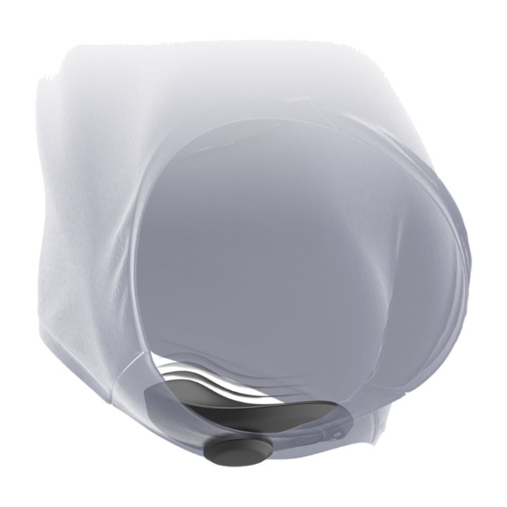 BLACKSILVER Vibrerande magnetiska silikong-string med