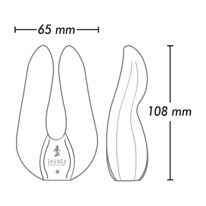 SHUNGA Intimate massager vibrator AIKO D-237783VAR