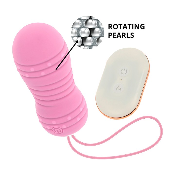 OHMAMA Ovală cu rotație și control remote 7 moduri D-232845