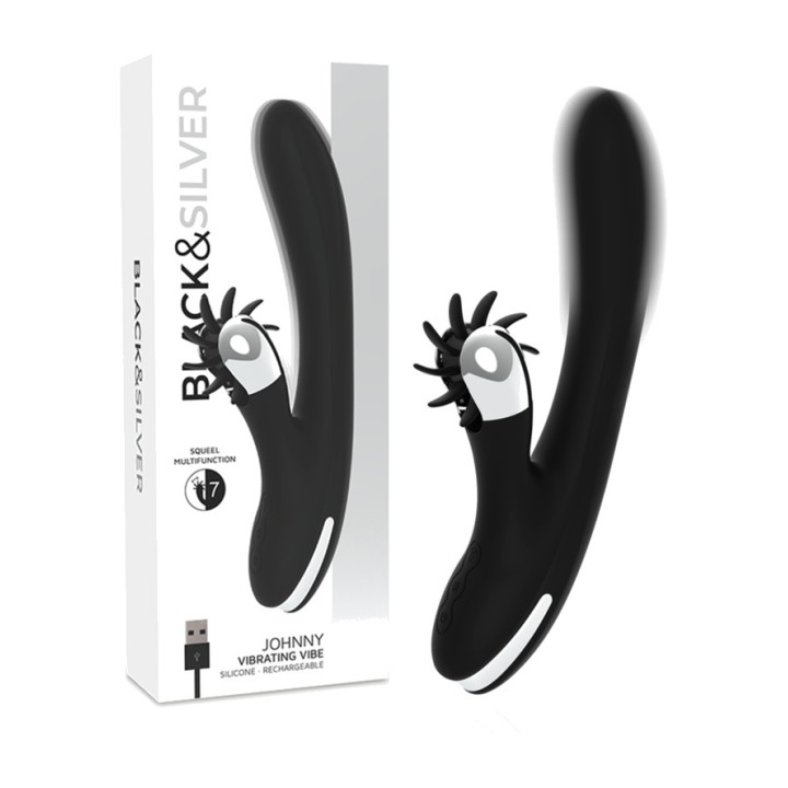 BLACKSILVER Vibratoare cu coadă de iepure BUNNY JOHNNY