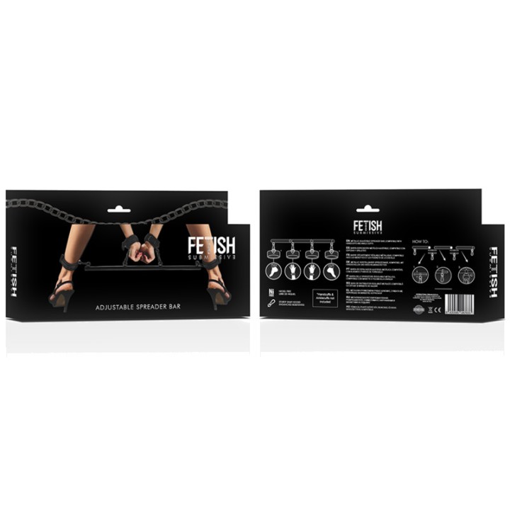 FETISH SUBMISSIVE 4-piece adjustable separator bar