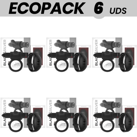 packung mit 6 penis-vibrationsringen mit fernbedienung ecopack-cameron-watchme