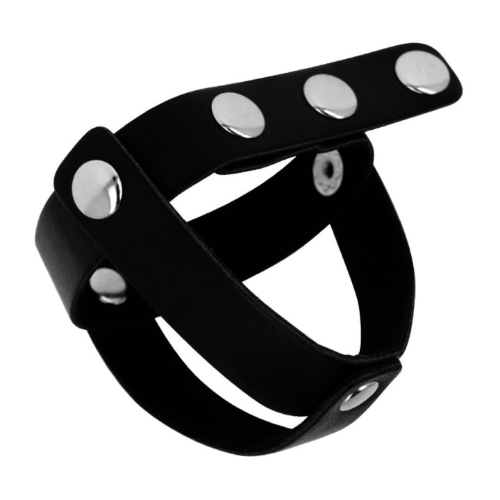 OHMAMA Funda de castitat cuir per testicles FETISH D-231205