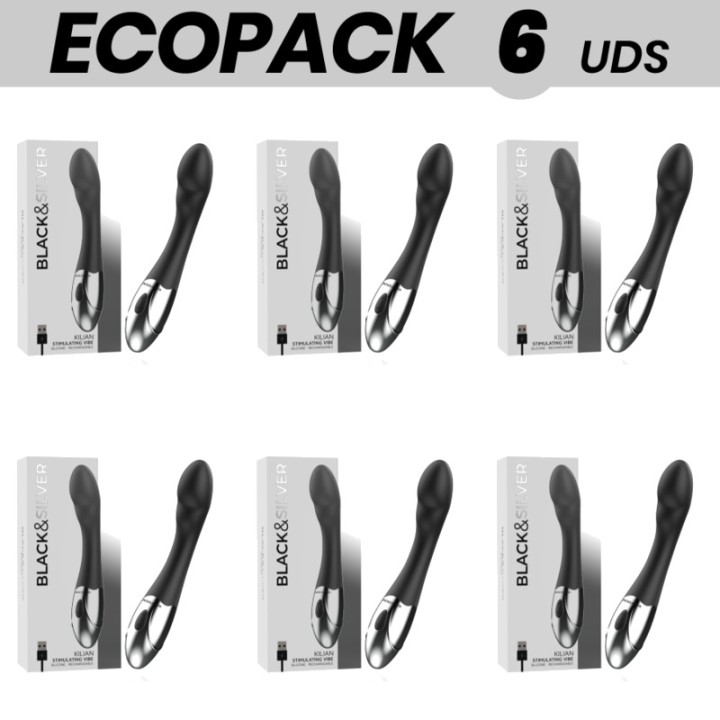 BLACKSILVER Set de 6 vibratoare stimulatoare pentru punctul