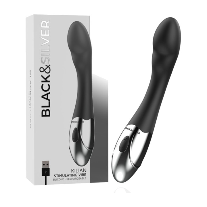 BLACKSILVER G-Spot Vibrator Stimulator KILIAN-40379 D-232434