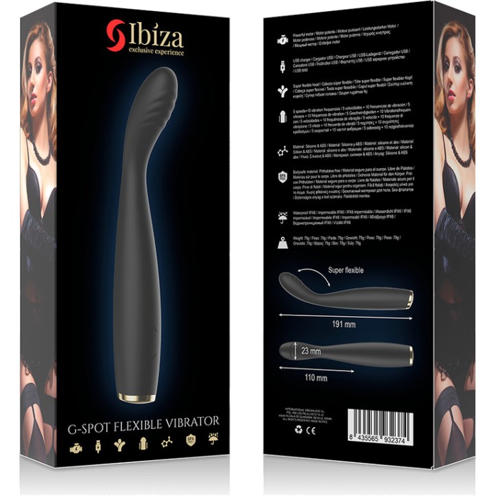 IBIZA TECHNOLOGY Powerful and flexible vibrator specially