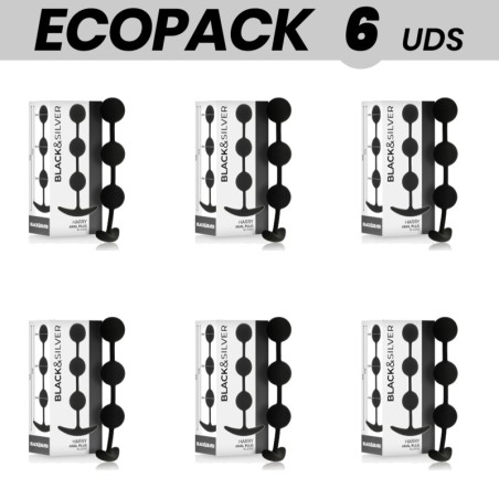 pack de 6 cadenes de bales anals ecopack harry 14 cm