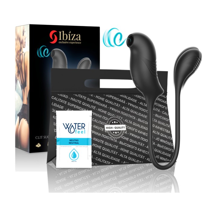 IBIZA TECHNOLOGY Klitorisstimulatör med succion och