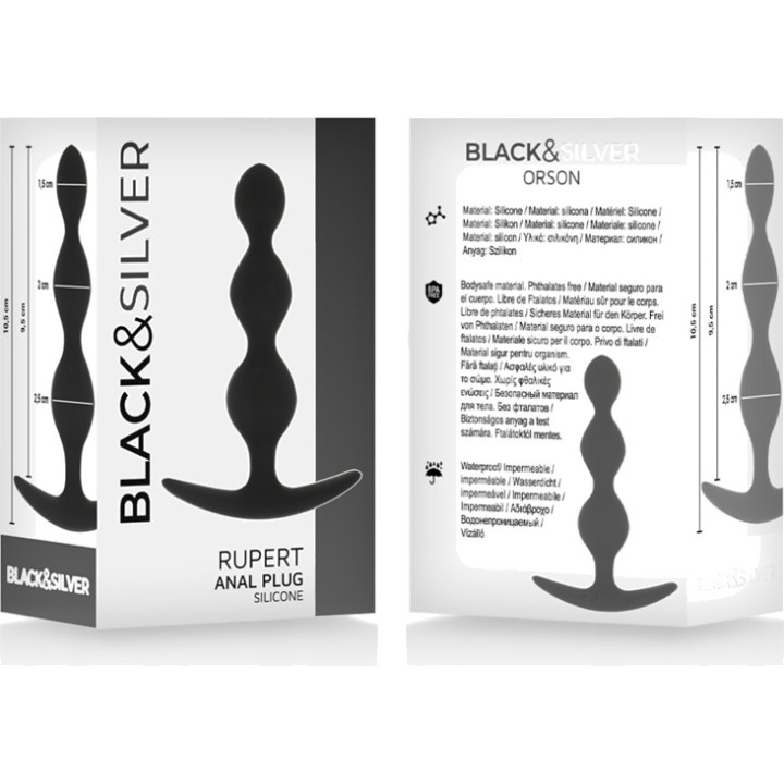 BLACKSILVER Ansa-kytkenteline RUPERT-10CM D-234774