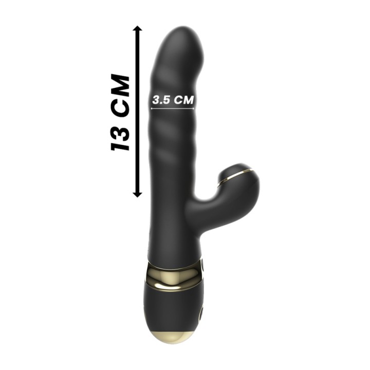IBIZA TECHNOLOGY Clitoral vacuum vibrator with vertical