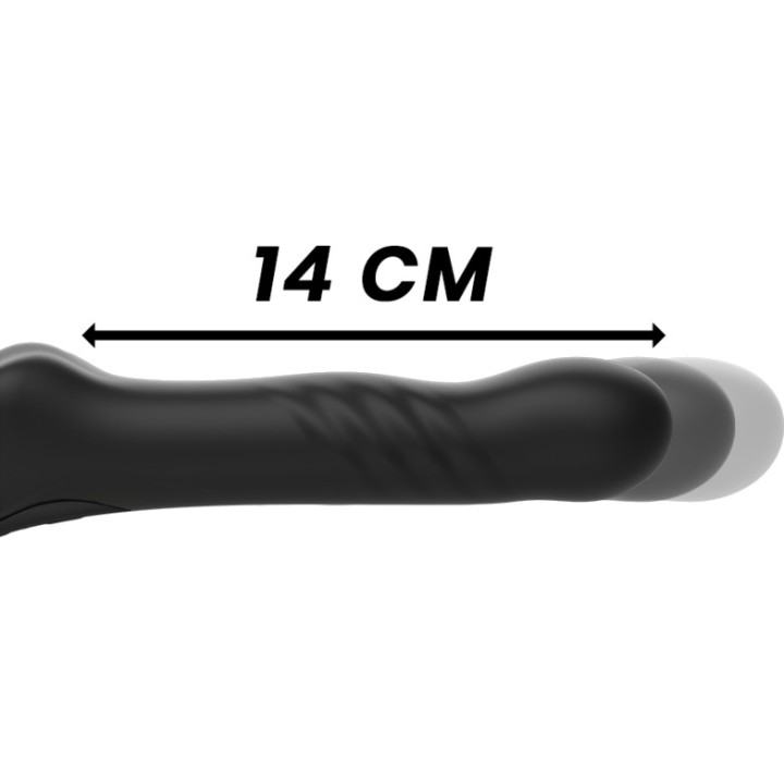 IBIZA TECHNOLOGY Vibratør strapless med fjernstyrende UP